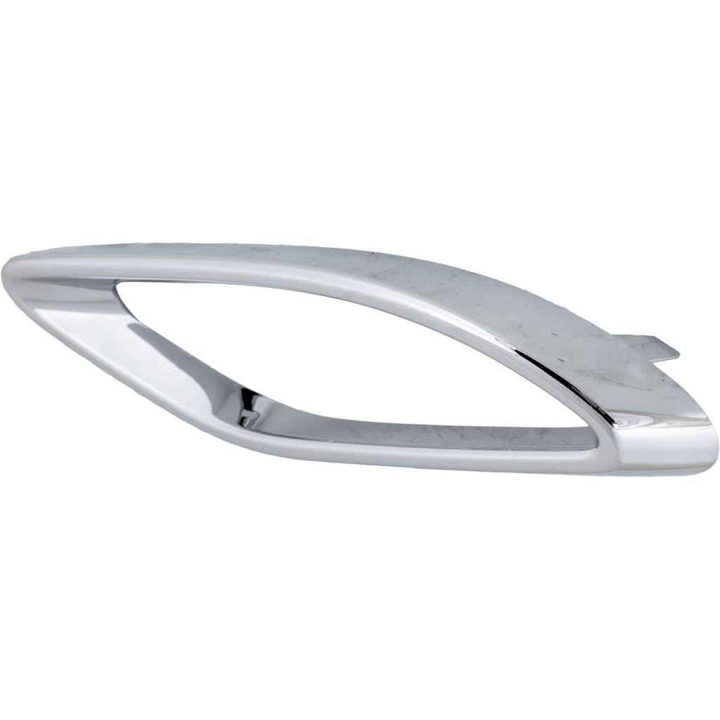 MERCEDES-BENZ A-CLASS SEDAN (177) REAR BUMPER EXHAUST COVER MLDG RIGHT (Passenger Side) CHROME OEM#2058852321 2019-2022 PL#MB1139107