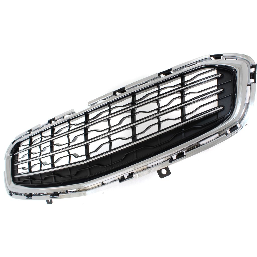 CHEVROLET CRUZE / CRUZE LIMITED GRILLE LOWER ASSEMBLY GRAY W/CHR MLDG; W/CHR FRAME(LTZ) OEM#95433926 2015-2016 PL#GM1200729