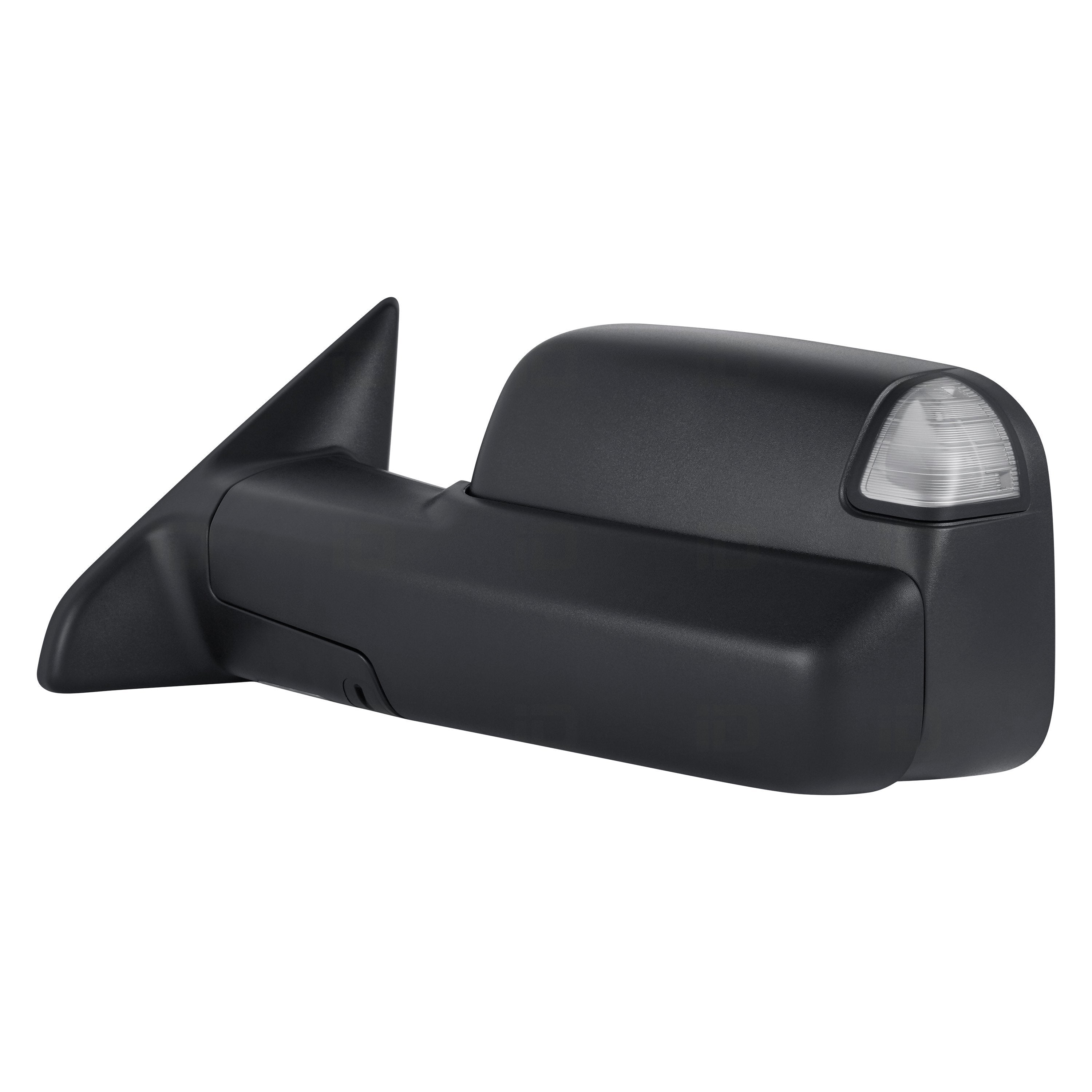 DODGE TRUCKS & VANS DODGE/PU (R2500/3500) DOOR MIRROR LEFT (Driver Side) PWR/HTD/SIGNAL/PUDDLE/MEMORY/PWR-FOLD (BLACK)(TOW TYPE) OEM#68412885AC 2015-2018 PL#CH1320402