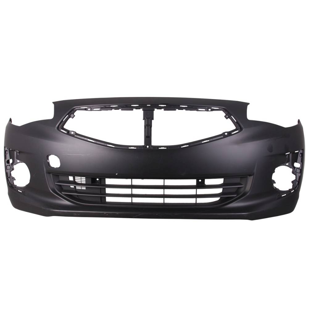 MITSUBISHI MIRAGE G4 (S/D) FRONT BUMPER COVER PRIMED (W/BMP GRILLE) OEM#6400H293 2017-2020 PL#MI1000344