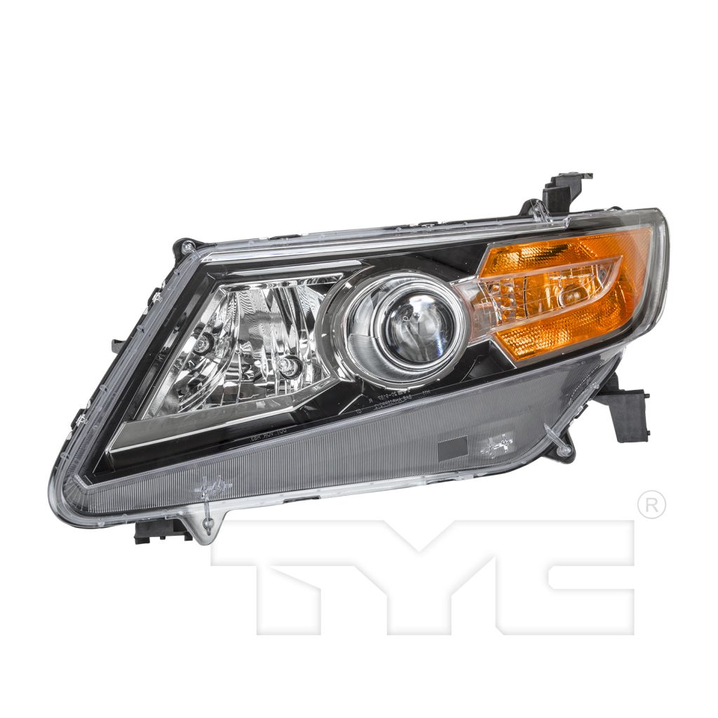 HONDA ODYSSEY HEAD LAMP ASSEMBLY LEFT (Driver Side) (HALOGEN) OEM#33150TK8A02 2014-2017 PL#HO2502154