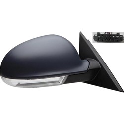 VOLKSWAGEN PASSAT (1PC HEAD/LAMP Design) DOOR MIRROR RIGHT (Passenger Side) PWR/HTD/M-FOLD (WO/LAMP)(WO/MEMORY)(FROM 10-03) OEM#3B1857508AT01C 2003-2005 PL#VW1321138