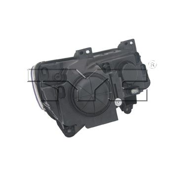 CHRYSLER 300 HEAD LAMP ASSEMBLY RIGHT (Passenger Side) (HALOGEN)(BLK BEZEL) OEM#68085416AF 2012-2014 PL#CH2503235