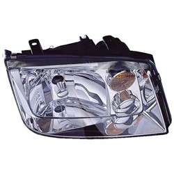VOLKSWAGEN JETTA (GEN 4) HEAD LAMP UNIT RIGHT (Passenger Side) (W/O FOG)(CHR BEZEL)(W/AMBER SIGNAL LENS) OEM#1J5941018BJ 2002-2005 PL#VW2503125