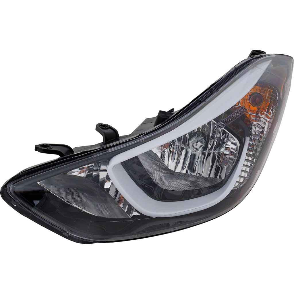 HYUNDAI ELANTRA SEDAN HEAD LAMP ASSEMBLY LEFT (Driver Side) (WO/LED) (USA) OEM#921013Y500 2014-2016 PL#HY2502187