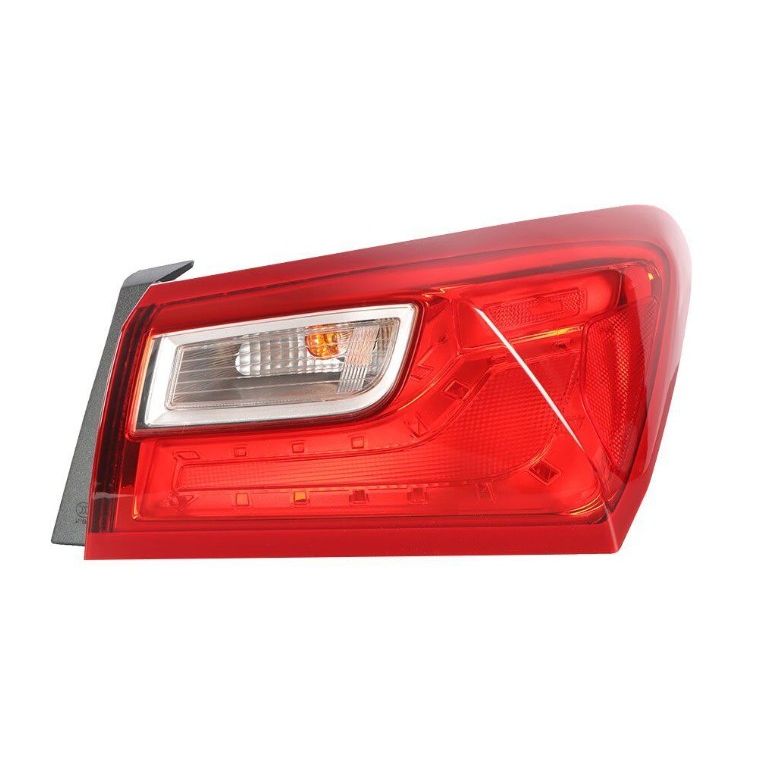 CHEVROLET MALIBU TAIL LAMP LEFT (Driver Side) OUTER (WO/LED) OEM#84882383 2016-2025 PL#GM2804122