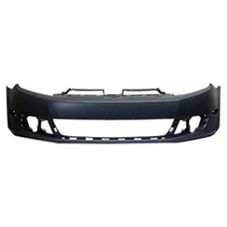 VOLKSWAGEN GOLF (2/4 DR) (LH Exhaust) FRONT BUMPER COVER PRIMED (WO/WASHER) OEM#5K0807217CGGRU 2010-2014 PL#VW1000187