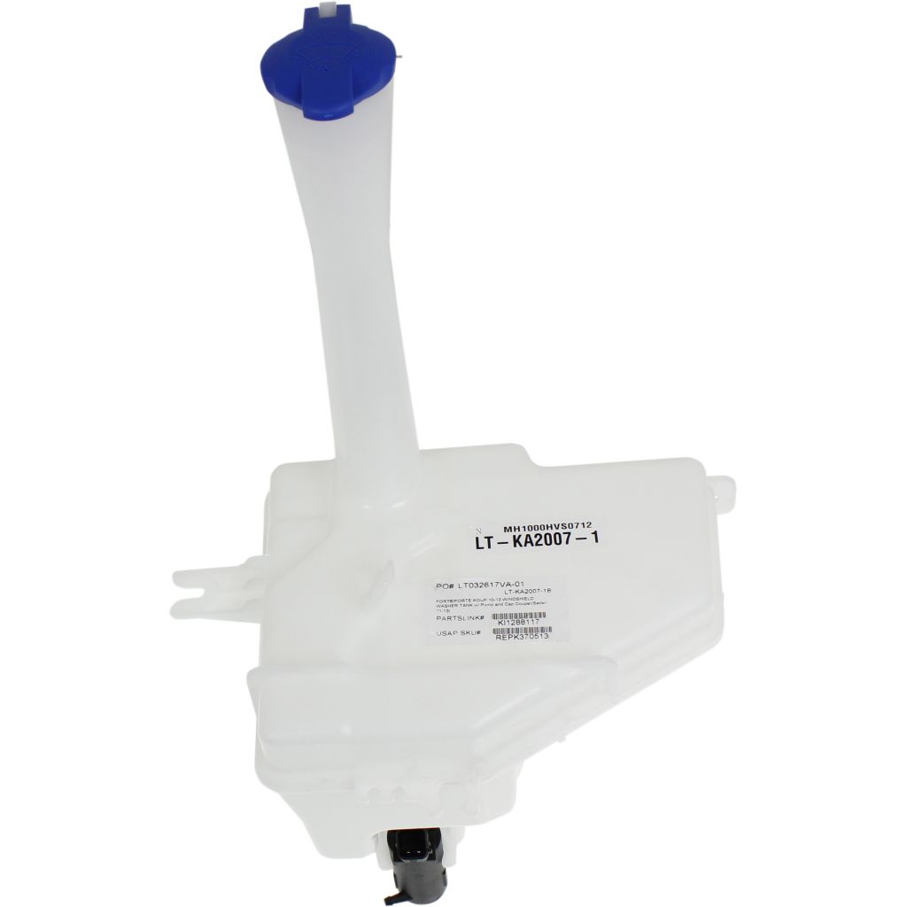 KIA FORTE KOUP COUPE WASHER TANK W/PUMP W/CAP OEM#986201M100-PFM 2010-2013 PL#KI1288117