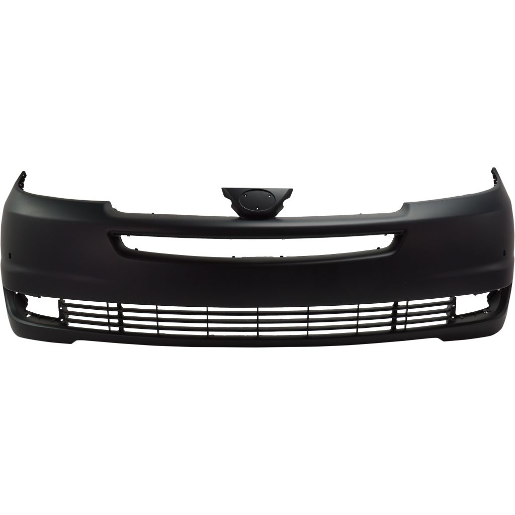 TOYOTA SIENNA FRONT BUMPER COVER PRIMED (W/Park Sensor)(W/O Radar Cruise) OEM#52119AE901 2004-2005 PL#TO1000270
