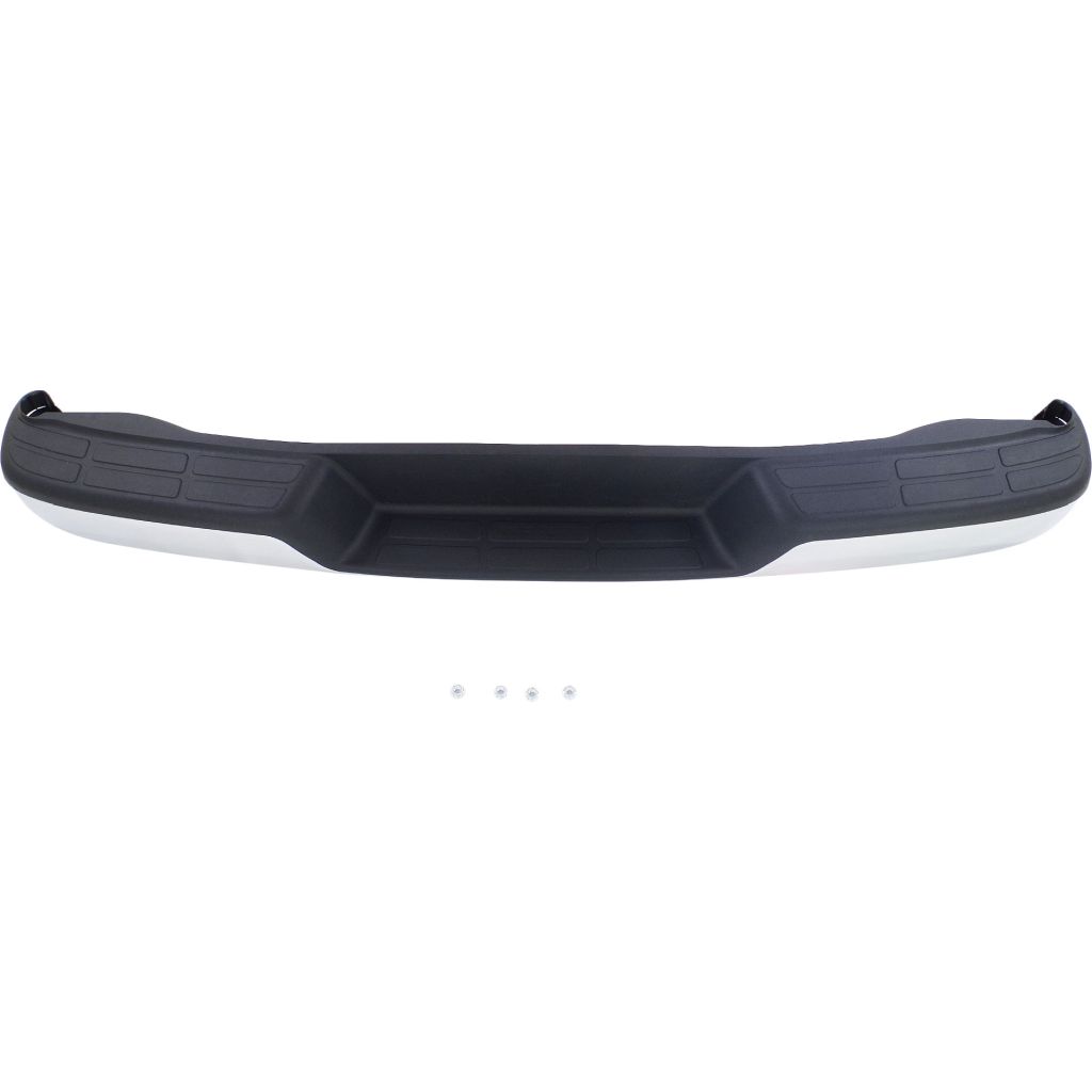 GM TRUCKS & VANS CHEVY/GMC/VAN(Express/Savana) STEP BUMPER ASSEMBLY CHROME (W/BLK PAD & BRKT)(WO/SENSOR) OEM#25962249 2003-2025 PL#GM1103142