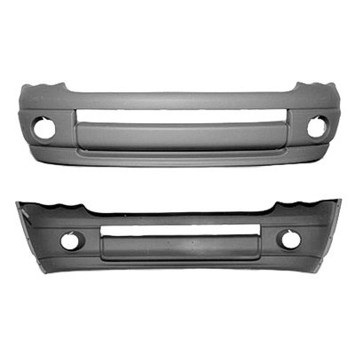 DODGE TRUCKS & VANS DODGE/PU ( R1500)(EXC Mega Cab ) FRONT BUMPER COVER PRM/LWR-TXT (W/SPORT)(Exc SRT-10) OEM#5073001AB 2002 PL#CH1000341