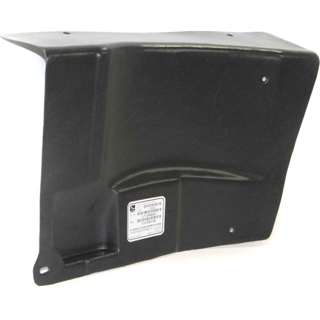 2007-2010 CHRYSLER / DODGE Fender splash shield Left Driver Side OEM# 5116174AA PL# CH1250136