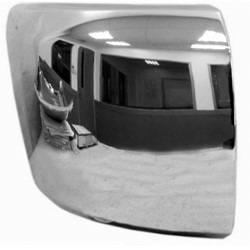 GM TRUCKS & VANS SILVERADO/PU 1500 (CHEVY) FRONT BUMPER END RIGHT (Passenger Side) CHROME (W/O FOG) **CAPA** OEM#22796187 2012-2013 PL#GM1005157C