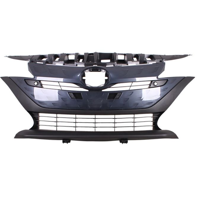 TOYOTA PRIUS PRIME GRILLE ASSY W/GRAY MLDG (W/SENSOR) **CAPA** OEM#5310147052 2017-2020 PL#TO1200435C