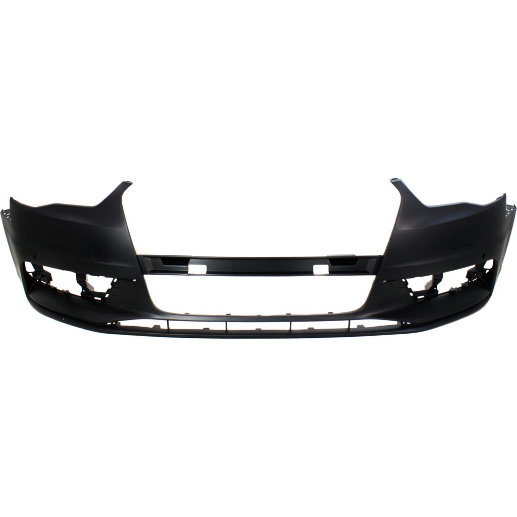 AUDI A3 SEDAN FRONT BUMPER COVER PRIMED (WO/WASH)(W/PK SENSOR)(WO/PK ASSIST)(WO/S-LINE)**CAPA** OEM#8V5807065BGRU 2015-2016 PL#AU1000219C