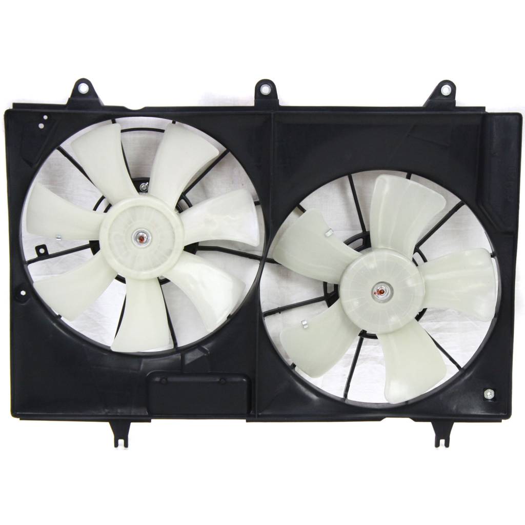 CADILLAC CTS/CTS-V RADIATOR & A/C FAN ASSY (2.8L/3.6L)(DUAL FAN) OEM#19129907-PFM 2003-2007 PL#GM3120106