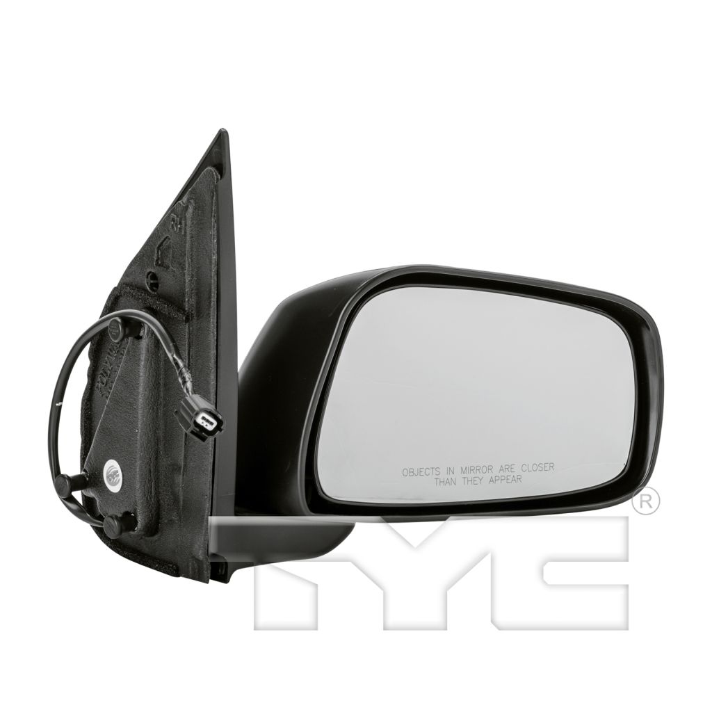 NISSAN(DATSUN) PATHFINDER DOOR MIRROR RIGHT (Passenger Side) POWER/ NOT HEATED (TEXT-BLK)(XE/S/SV) OEM#963019BC9B-PFM 2005-2012 PL#NI1321153