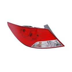 HYUNDAI ACCENT SEDAN TAIL LAMP ASSEMBLY LEFT (Driver Side) S/D **CAPA** OEM#924011R010 2012-2014 PL#HY2800144C