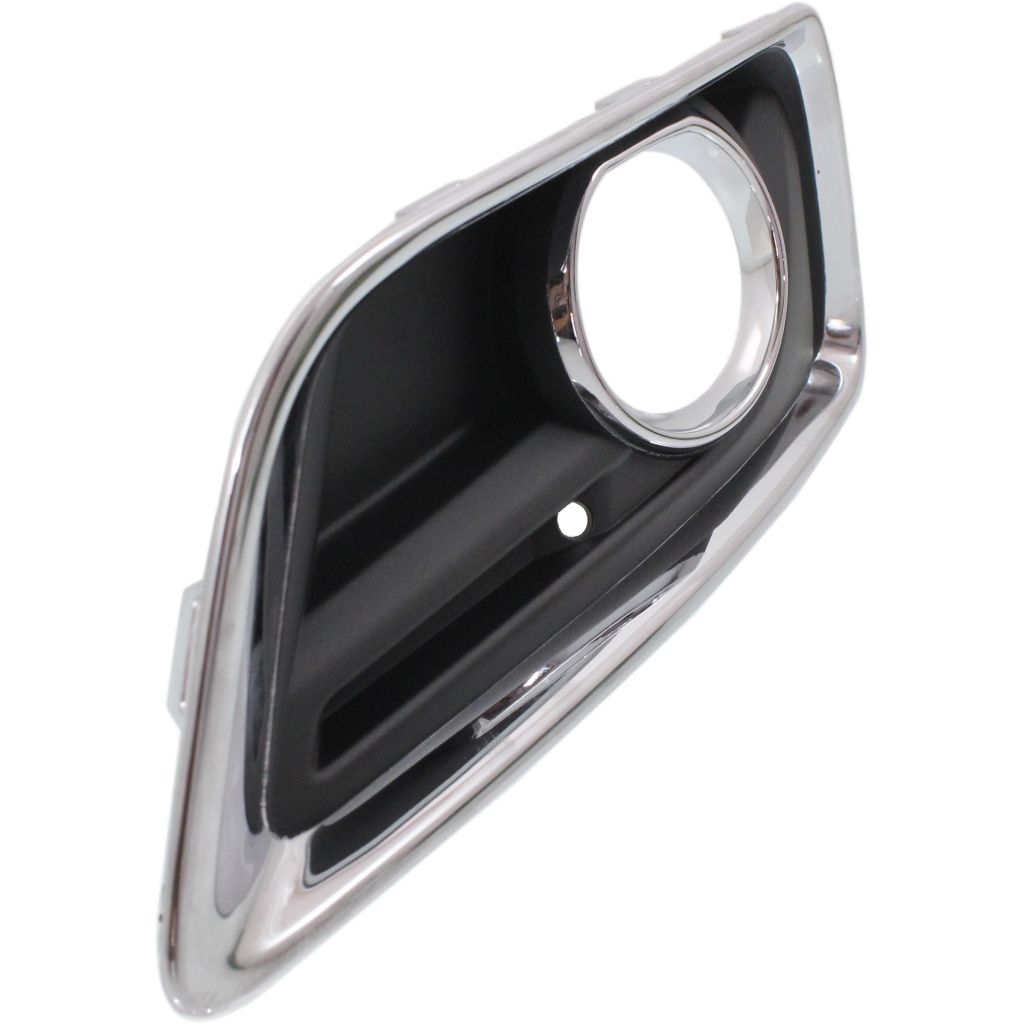 CHEVROLET MALIBU / MALIBU LIMITED FOG LAMP COVER LEFT (Driver Side) CHR/BLK (W/FOG) OEM#20768823 2013-2016 PL#GM1038136