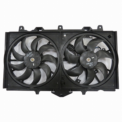 INFINITI Q50 HYBRID RADIATOR & A/C FAN ASSEMBLY (DUAL FAN)(W/ MODULE) OEM#214814GA0A 2014-2018 PL#IN3115112