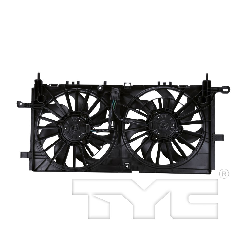 GM TRUCKS & VANS UPLANDER RADIATOR & A/C FAN ASSY (3.9L)(DUAL FAN) OEM#15907032-PFM 2006-2009 PL#GM3115228