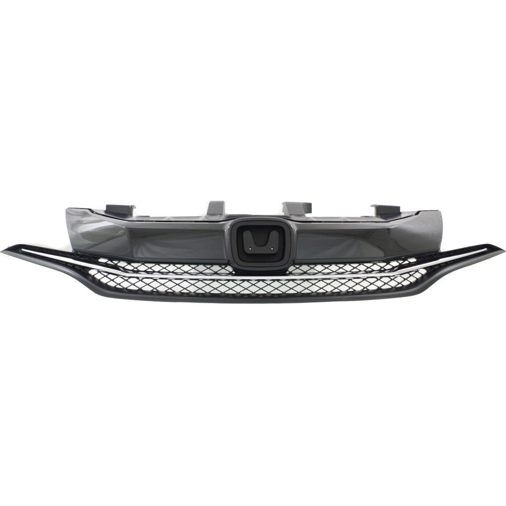 HONDA CIVIC COUPE GRILLE ASSEMBLY 1.8L OEM#71120TS8A51 2014-2015 PL#HO1200221