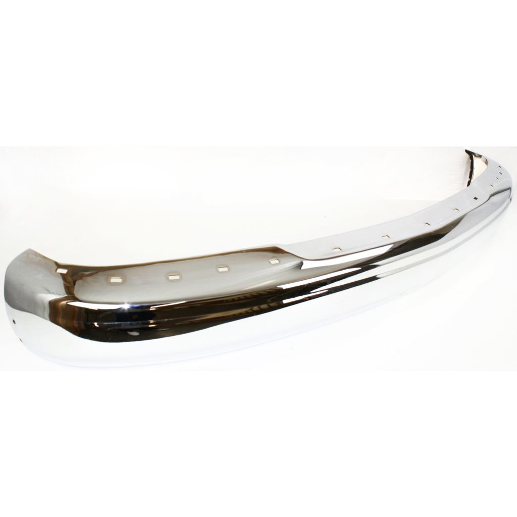 GM TRUCKS & VANS CHEVY/GMC/VAN(Express/Savana) FRONT BUMPER CHROME W/PAD HOLE OEM#15075735 1996-2002 PL#GM1002414