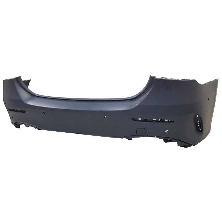 MERCEDES-BENZ A-CLASS SEDAN (177) REAR BUMPER COVER PRIMED (W/ACTIVE PARK ASSIST)(A35 W/AMG AERODYNAMICS) OEM#17788011049999 2020-2021 PL#MB1100445