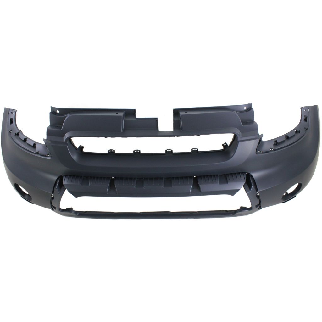 KIA SOUL FRONT BUMPER COVER PRIMED (W/ ROCKER MLDG)**CAPA** OEM#865112K050 2010-2011 PL#KI1000146C