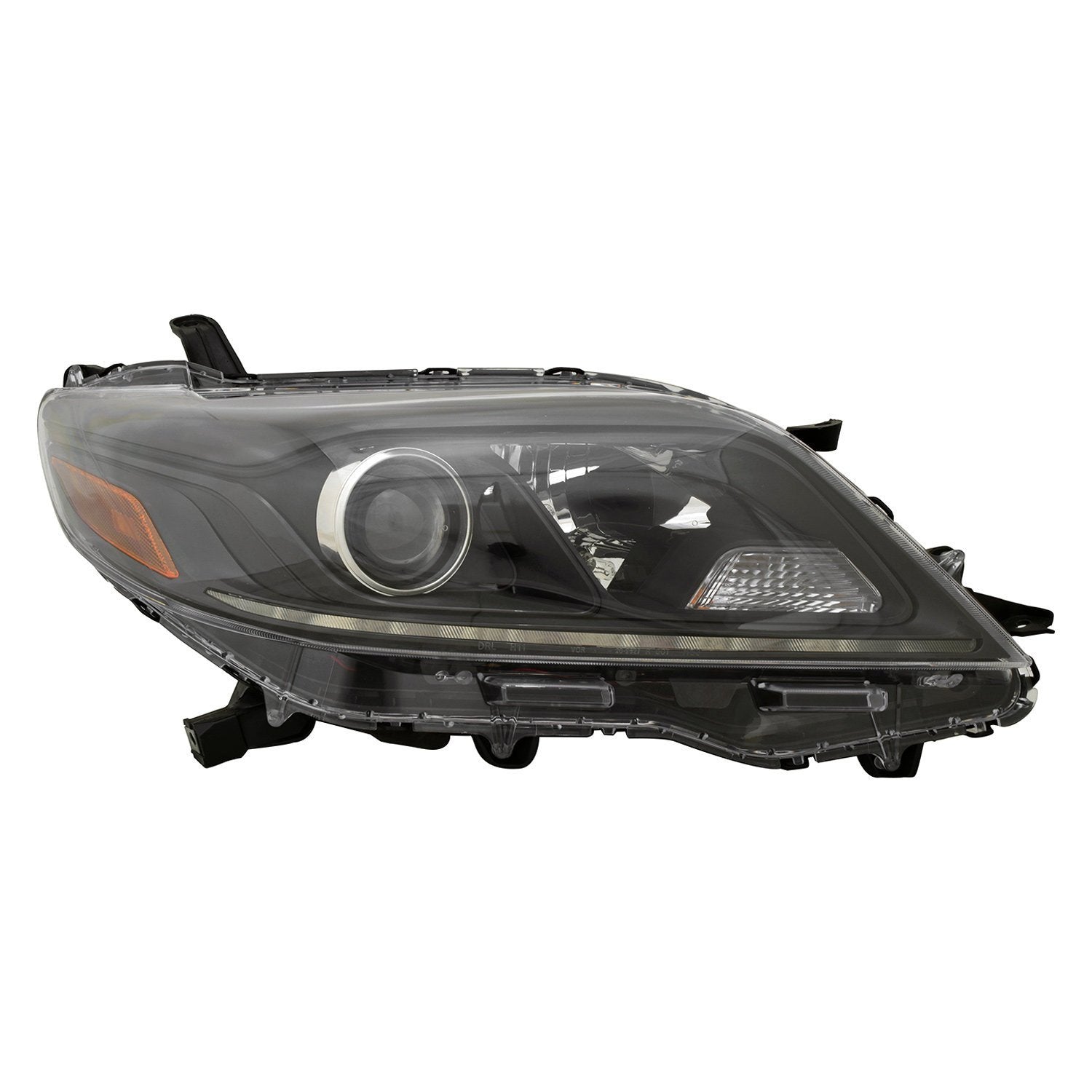 TOYOTA SIENNA HEAD LAMP ASSY RIGHT (Passenger Side) (HALOGEN)(W/LED DRL)(SE) OEM#8111008190 2020 PL#TO2503289
