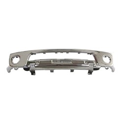 NISSAN(DATSUN) FRONTIER FRONT BUMPER CHROME (W/ROUND FOG HOLES )(ALSO FOR WO/FOG) OEM#62014EA800 2005-2008 PL#NI1002138