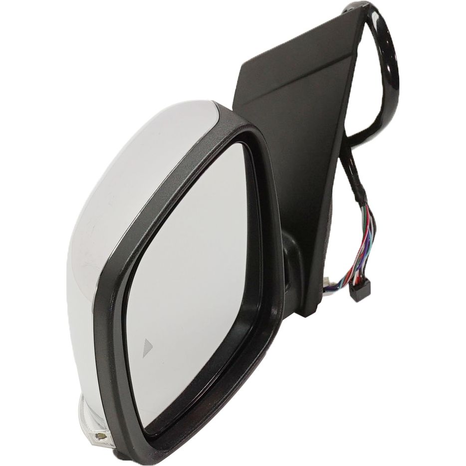DODGE TRUCKS & VANS TOWN & COUNTRY DOOR MIRROR LEFT (Driver Side) PWR/HTD/SIGNAL (W/BSD)(W/MEMORY)(CHROME CVR) OEM#68029457AO 2009-2016 PL#CH1320480