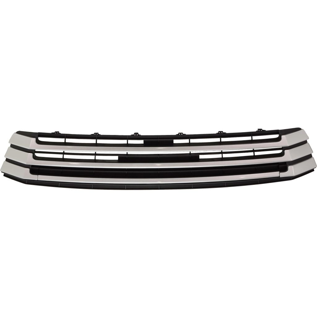 TOYOTA HIGHLANDER HYBRID FRONT BUMPER GRILLE BLACK W/SILVER MLDG **CAPA** OEM#531020E070 2017-2019 PL#TO1036173C
