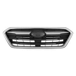 SUBARU LEGACY GRILLE ASSY BLACK/SILVER W/SILVER FRAME **CAPA** OEM#91121AL18A 2018-2019 PL#SU1200180C