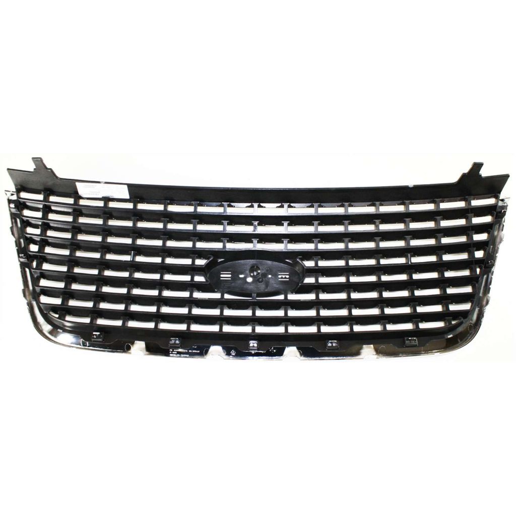 FORD TRUCKS & VANS EXPEDITION GRILLE CHROME/ARG (XLT/NBX/XLS)(Exc XLT Sport/Eddie Bauer) OEM#2L1Z8200AAA 2003-2006 PL#FO1200401