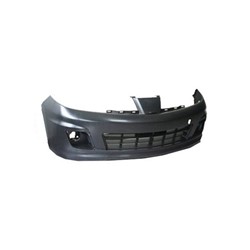 NISSAN VERSA HATCHBACK FRONT BUMPER COVER PRIMED (WO/BUILT IN MLDG) OEM#FBM22EM31J 2008-2012 PL#NI1000249