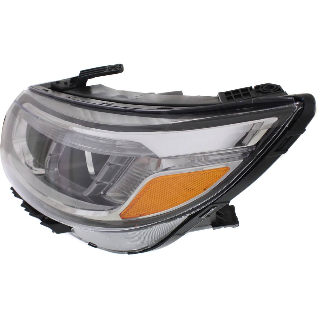 KIA SORENTO HEAD LAMP ASSY LEFT (Driver Side) (HALOGEN)(EX/SX)(W/ LED) OEM#921011U600 2014-2015 PL#KI2502165