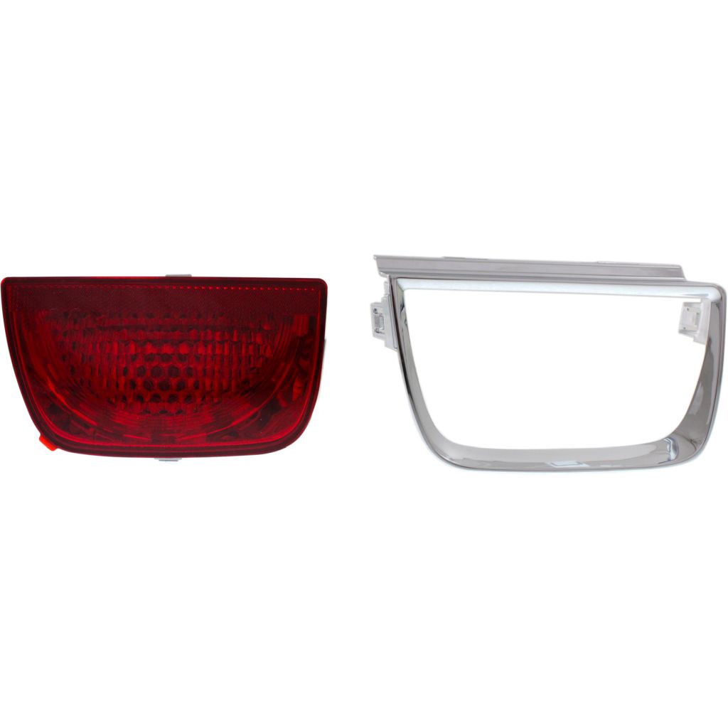 CHEVROLET CAMARO CONV TAIL LAMP ASSY LEFT (Driver Side) (INNER) W/CHROME BEZEL (HALOGEN HEAD LAMP) OEM#92244322 2011-2013 PL#GM2802103