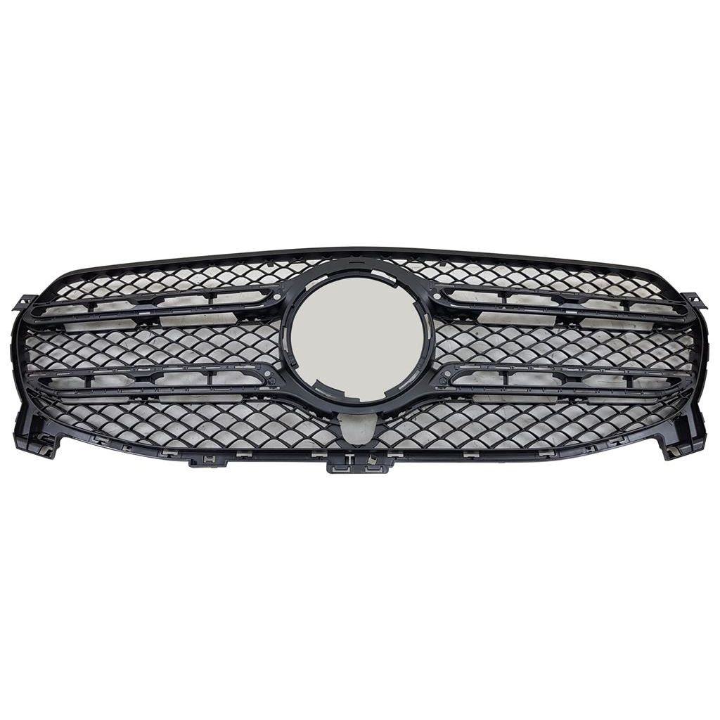 MERCEDES-BENZ GLE-CLASS SUV (167) GRILLE TXT-BLACK (W/RADAR CRUISE)(W/CAMERA)(GLE350/450 WO/AMG) OEM#1678880100 2020-2023 PL#MB1200213