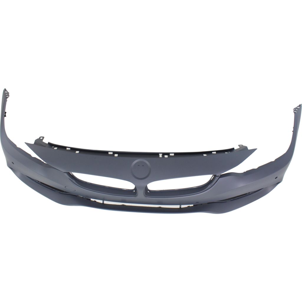BMW BMW 4 (2DOORS/COUPE) FRONT BUMPER COVER PRIMED (WO/M SPORT) WO/WASHER W/ PK SENSOR OEM#51117363277 2014-2017 PL#BM1000382