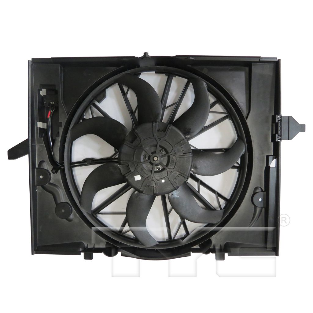 BMW BMW 5 SERIES (SEDAN) RADIATOR FAN ASSY A/T (525/530 04-7/05) OEM#17427524881 2004-2006 PL#BM3120100