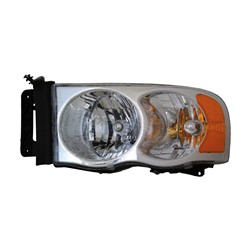 DODGE TRUCKS & VANS DODGE/PU (R2500/3500)(R1500 Mega Cab 06-08) HEAD LAMP ASSEMBLY LEFT (Driver Side) OEM#55077121AF 2003-2004 PL#CH2502135