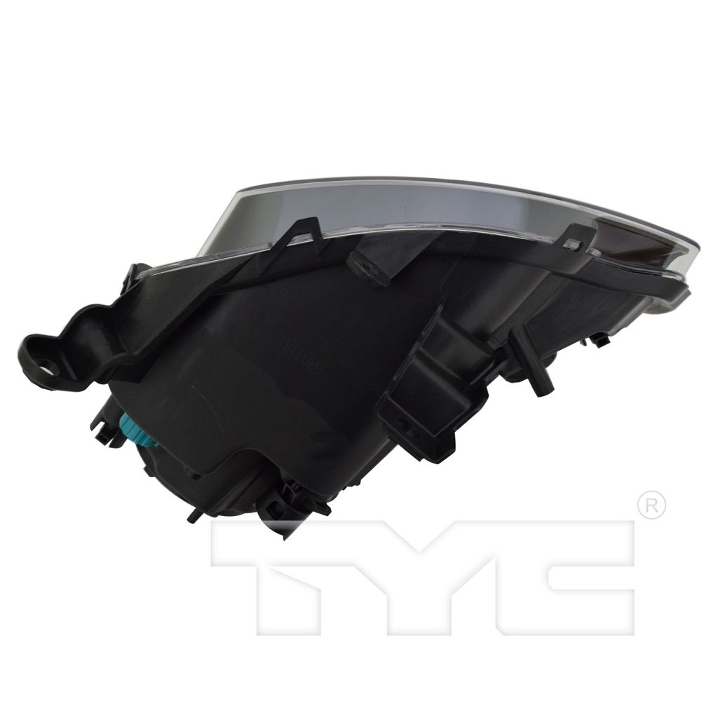 JEEP CHEROKEE HEAD LAMP ASSEMBLY RIGHT (Passenger Side) (HALOGEN)(BLK)(LOWER) **CAPA** OEM#68102846AE 2014-2016 PL#CH2503249C