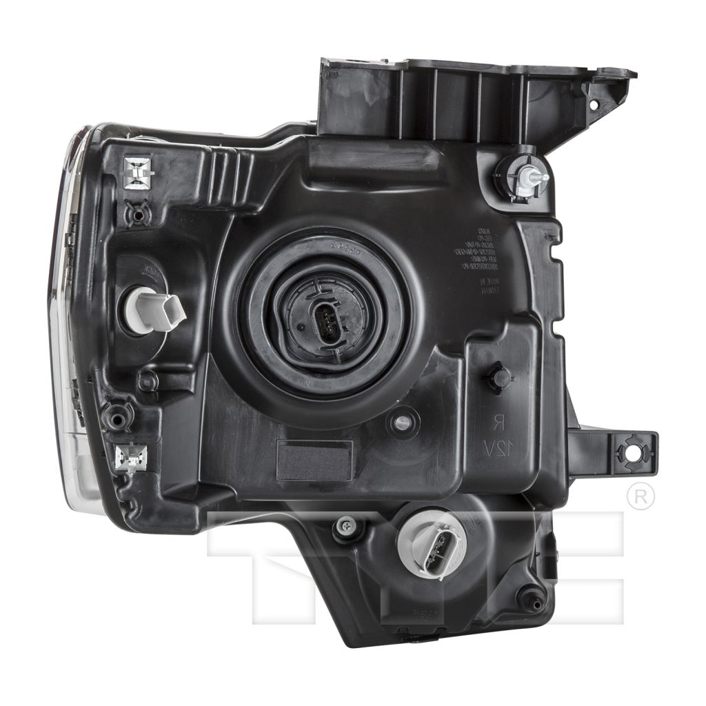 FORD TRUCKS & VANS FORD/PU (F150)(EXC SVT RAPTOR) HEAD LAMP ASSY LEFT (Driver Side) (HALOGEN)(CHROME TRIM) OEM#DL3Z13008B 2009-2014 PL#FO2502287