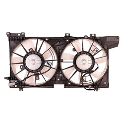 SUBARU LEGACY RADIATOR & A/C FAN ASSEMBLY (2.5L)(DUAL FAN) OEM#45122AL01A-PFM 2015-2019 PL#SU3115132