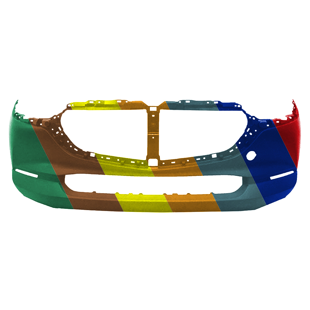MAZDA CX-30 FRONT BUMPER COVER PRM OEM#DGY950030 2020-2025 PL#MA1000255