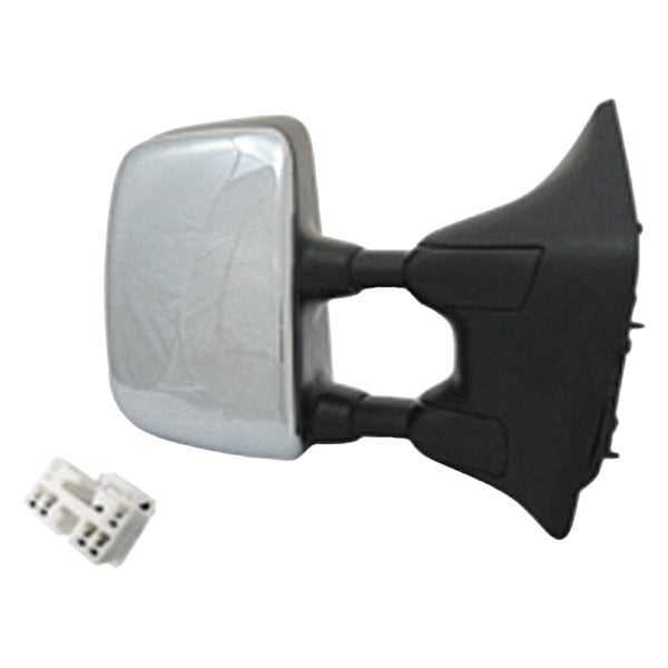 NISSAN TITAN DOOR MIRROR RIGHT (Passenger Side) PWR/HTD (CHROME CVR)(W/DUAL ARM)(SE) OEM#96301ZR10E 2004-2005 PL#NI1321202