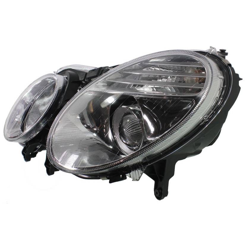 MERCEDES-BENZ E-CLASS (211) (SEDAN /WAGON ) HEAD LAMP ASSY LEFT (Driver Side) (HALOGEN)(FROM:6-30-06) OEM#2118203361 2007-2009 PL#MB2500100