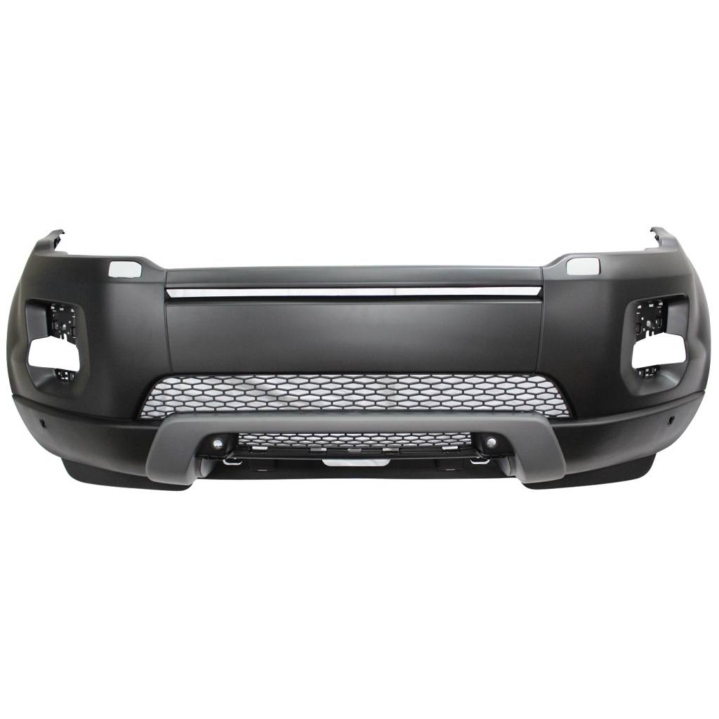 LAND ROVER RANGE ROVER EVOQUE FRONT BUMPER COVER PRIMED (W/WASHER)(WO/CAMERA)(PURE/PRESTIGE MDL) OEM#LR072259 2012-2015 PL#RO1000141