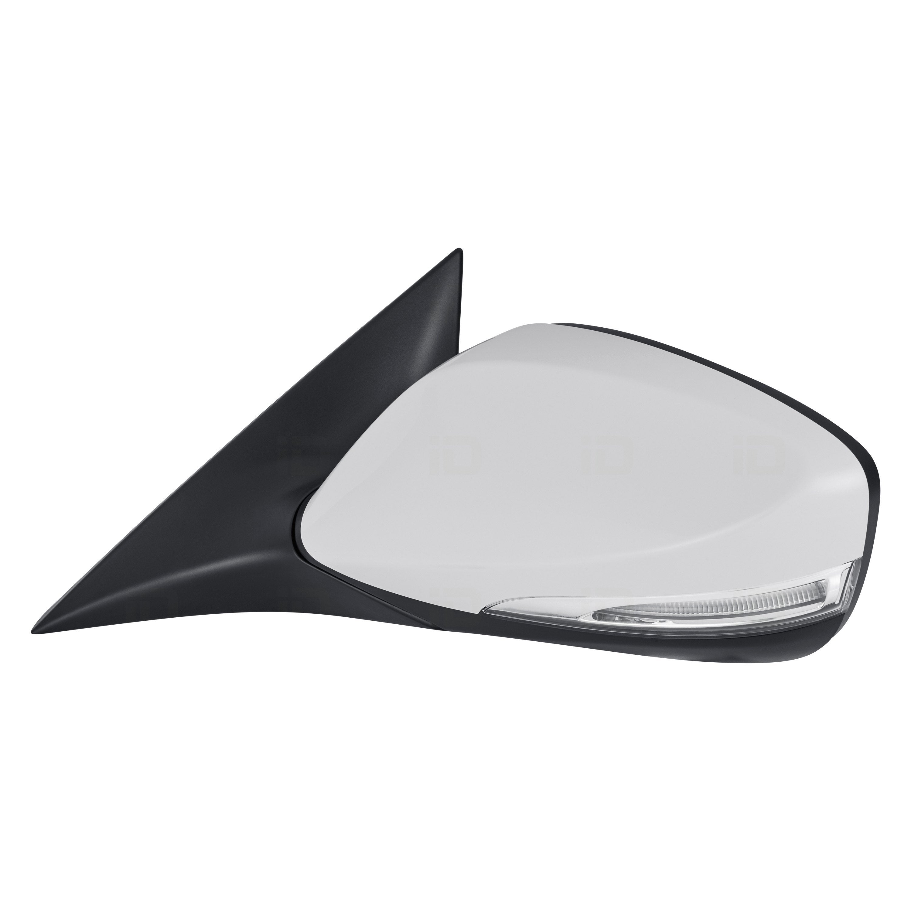 HYUNDAI VELOSTER DOOR MIRROR LEFT (Driver Side) POWER/HEATED (W/SIGNAL)(TEXT BASE) OEM#876102V330-PFM 2012-2013 PL#HY1320189